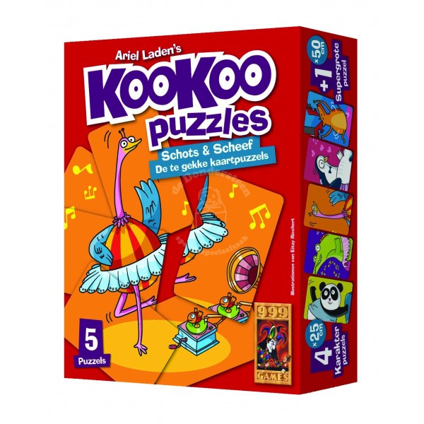 KooKoo - Dansen - Puzzel Kaartspel