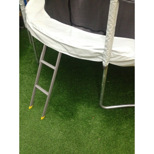 Trampoline Trapje Grijs Staal (voor frame van 90cm)