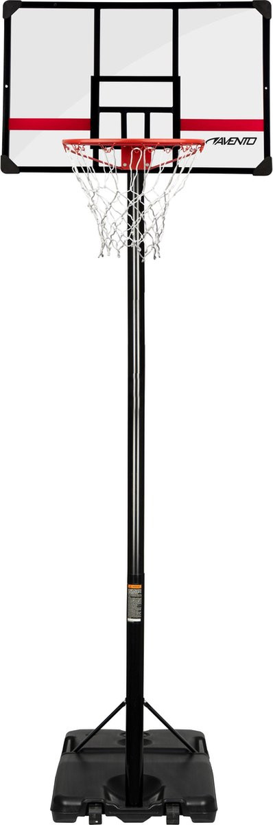 Avento Basketbalstandaard - Verrijdbaar en Verstelbaar - Legendary