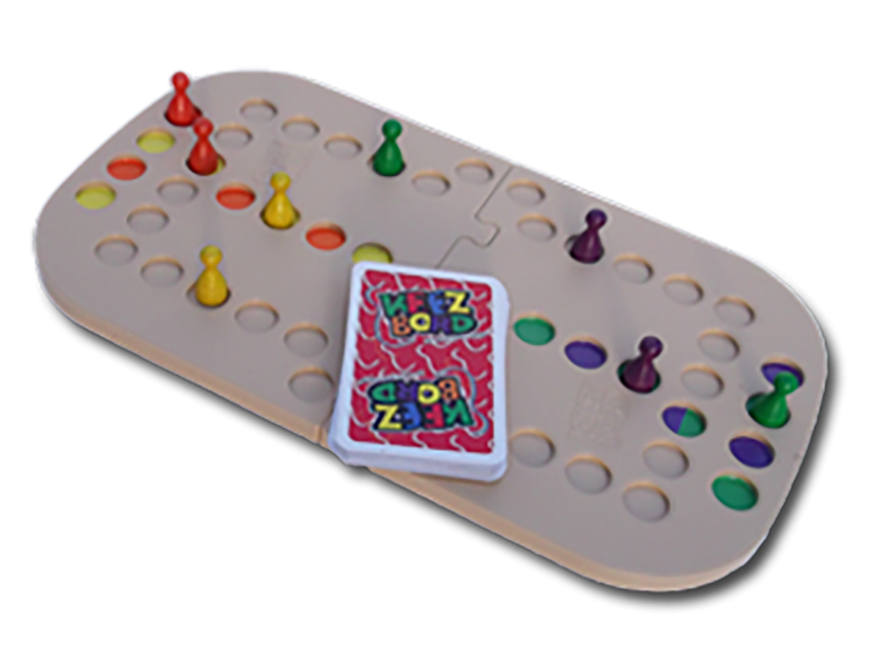 Keezbord Keezenspel Duo - Kunststof Bordspel - 2 Personen