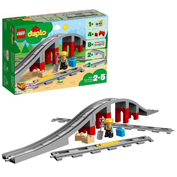 10872 LEGO DUPLO Treinbrug & Rails