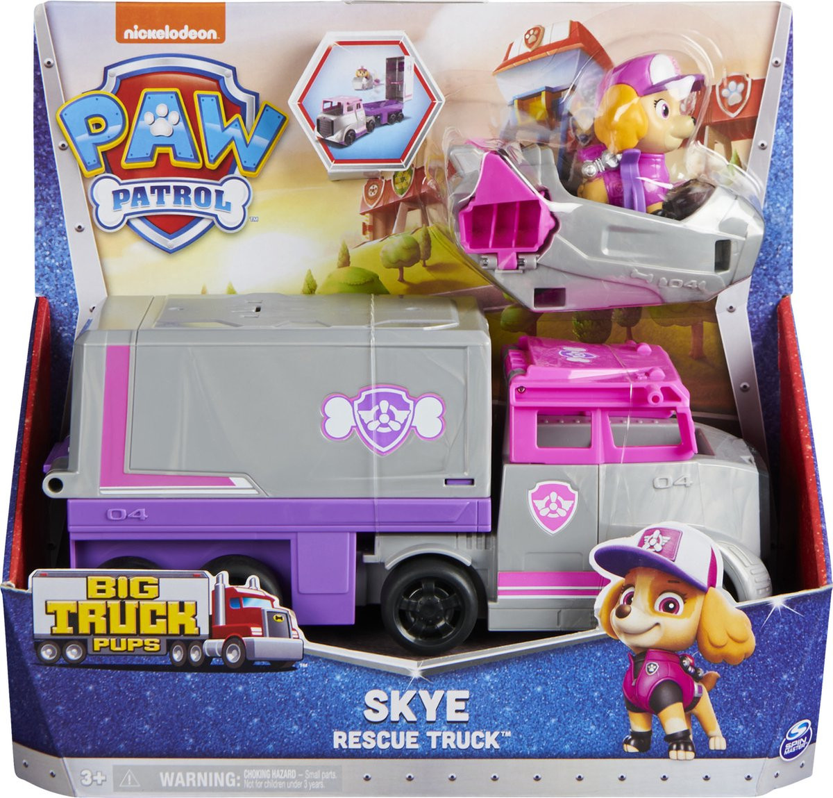 PAW Patrol Big Truck Pups Deluxe Vehicle Skye