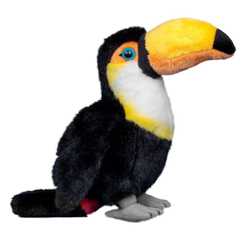 Animigos World Of Nature Eco Toekan - Knuffel - 23 cm