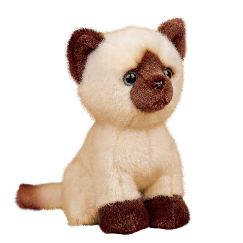 Animigos World Of Nature Eco Siamese Kitten Kat - Knuffel