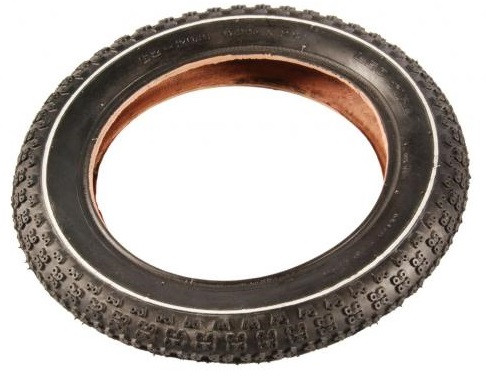 Volare Buitenband - 12 inch - Nopjes - Zwart - Kinderfiets