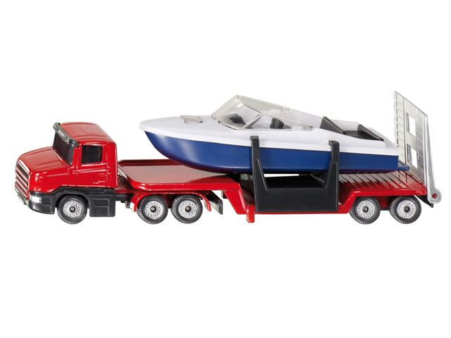 Dieplader + Boot - Siku 1613 