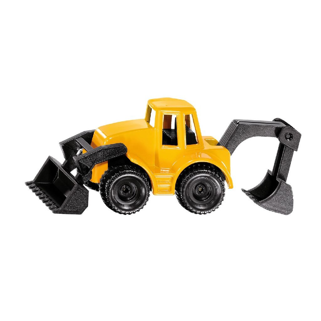 Siku 1103 Backhoe Graafmachine met Laadarm