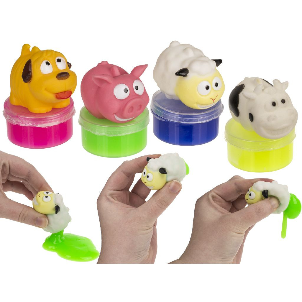 Poop Dieren Slijm - Assortiment - prijs per stuk