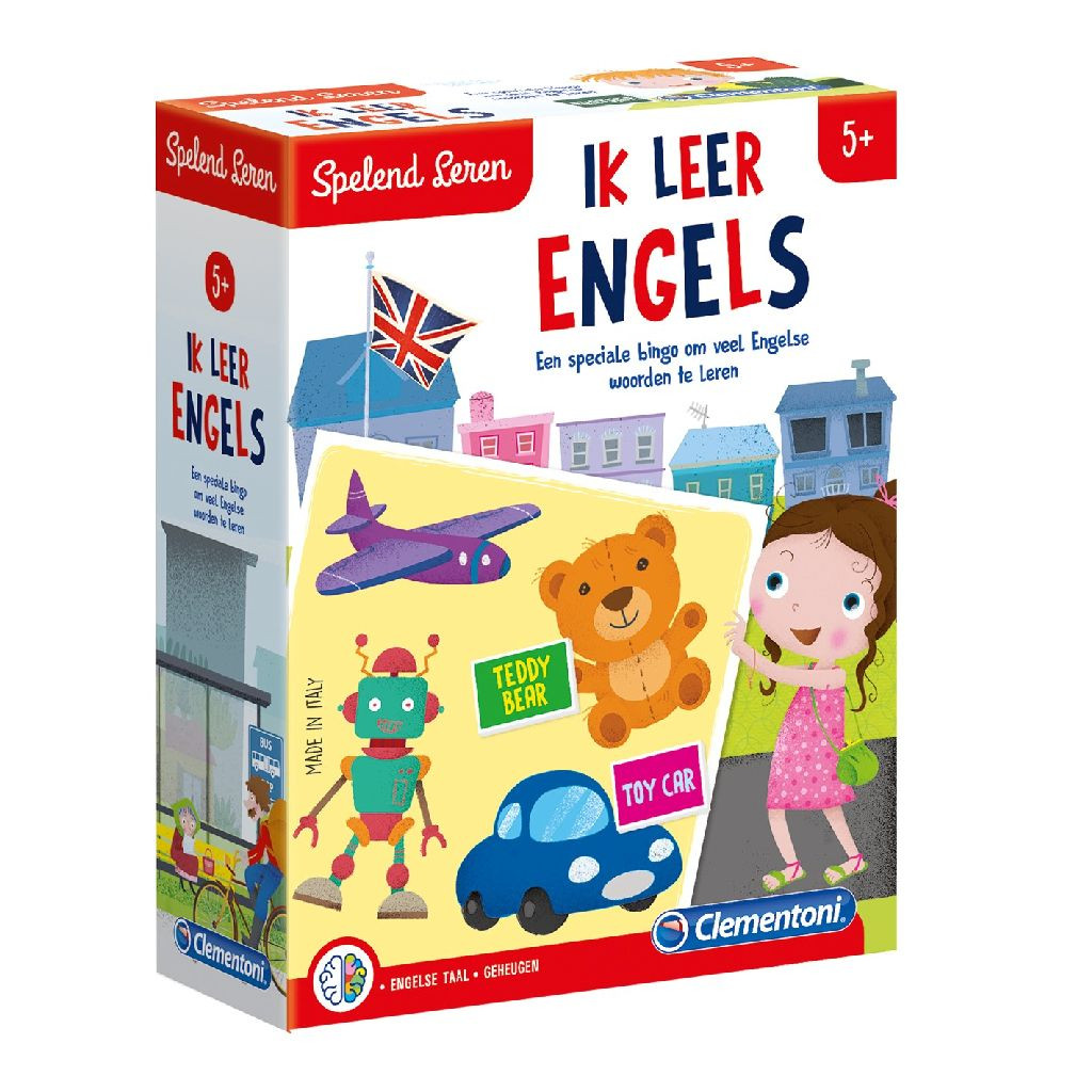 Clementoni Leerspel - Ik Leer Engels - Eductief spel
