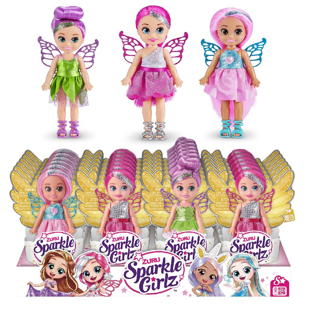 Sparkle Girlz Mini Floral Fairy - Minipop - Assortiment - Prijs per Stuk