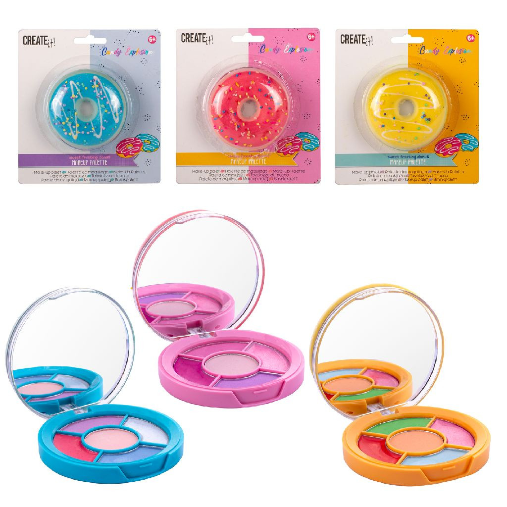 Create It! Candy Donut Make Up Palette - Prijs per Stuk