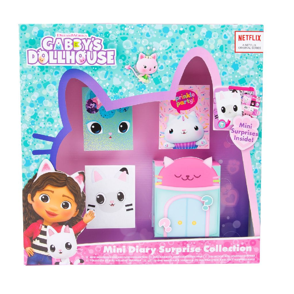 Gabby's Dollhouse Mini Diary Surprise Collection