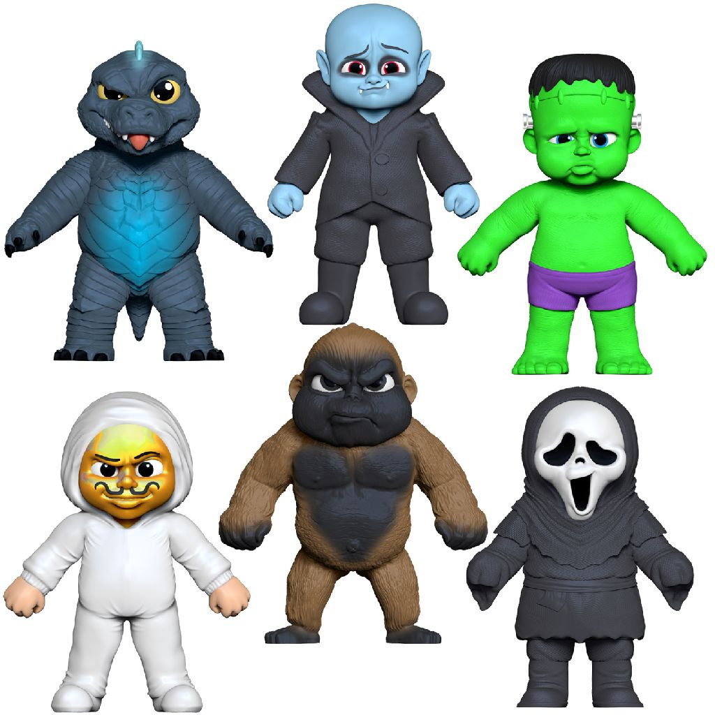 Stretchapalz Rascals Film Figuur - Prijs per Stuk