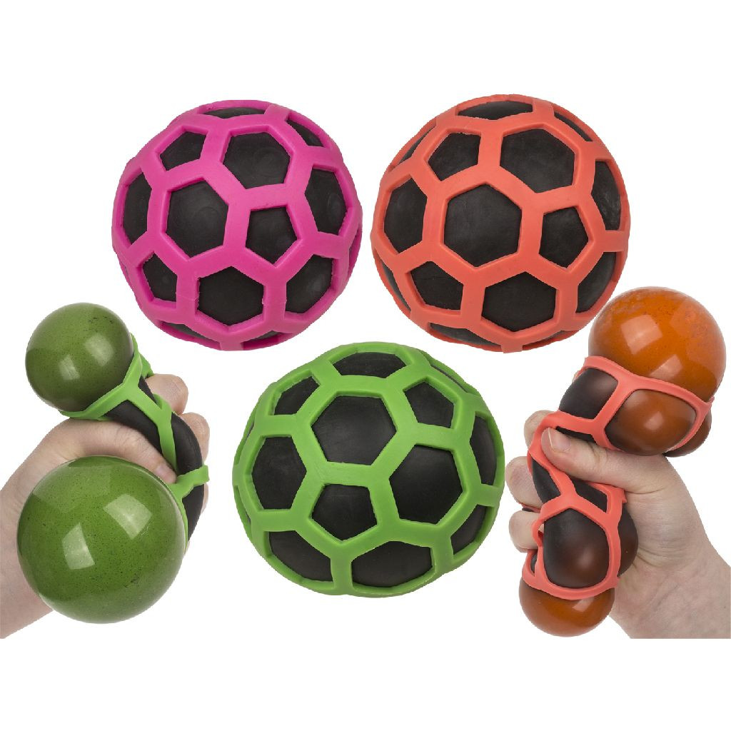 Squeeze Ball - Stressbal - 8 cm - Prijs per Stuk