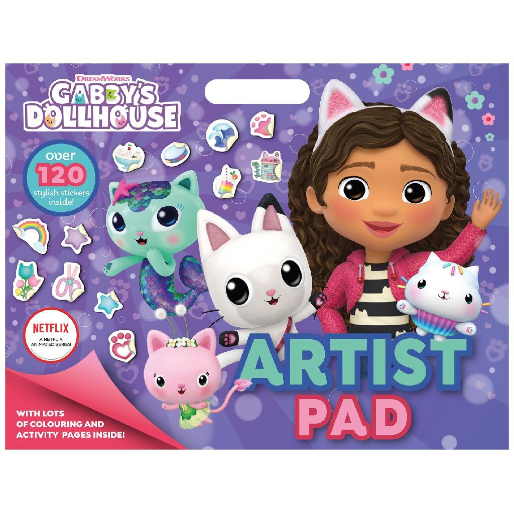 Gabby's Dollhouse Artist Pad - Activiteitenboek