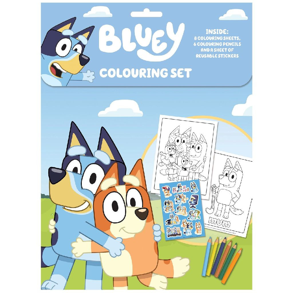 Bluey Colouring Set - Kleurset 