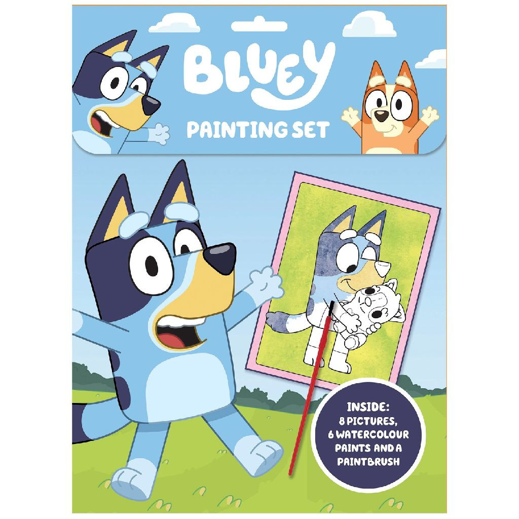 Bluey Painting Set - Schilderset