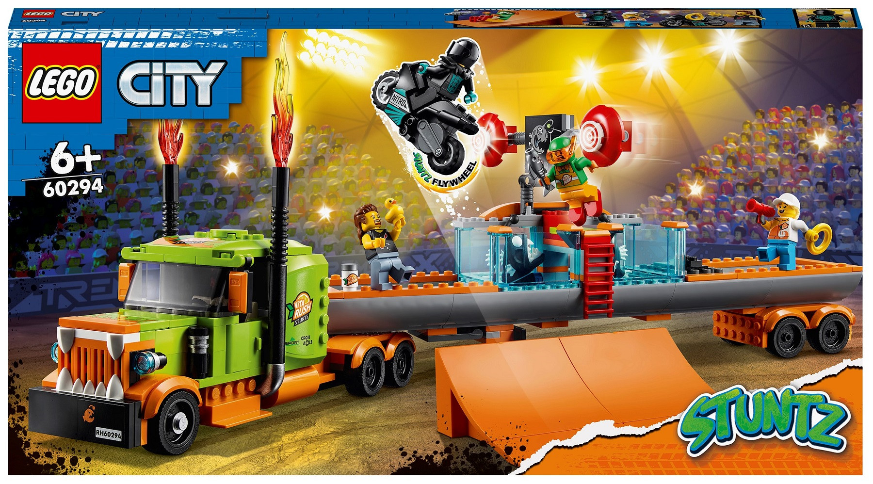 LEGO 60294 CITY - Stuntz Stuntshowtruck