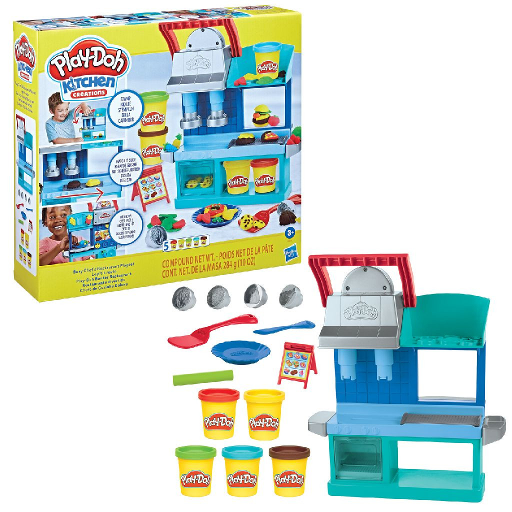 Play-Doh Busy Chefs Restaurant - Speelset - Speelklei