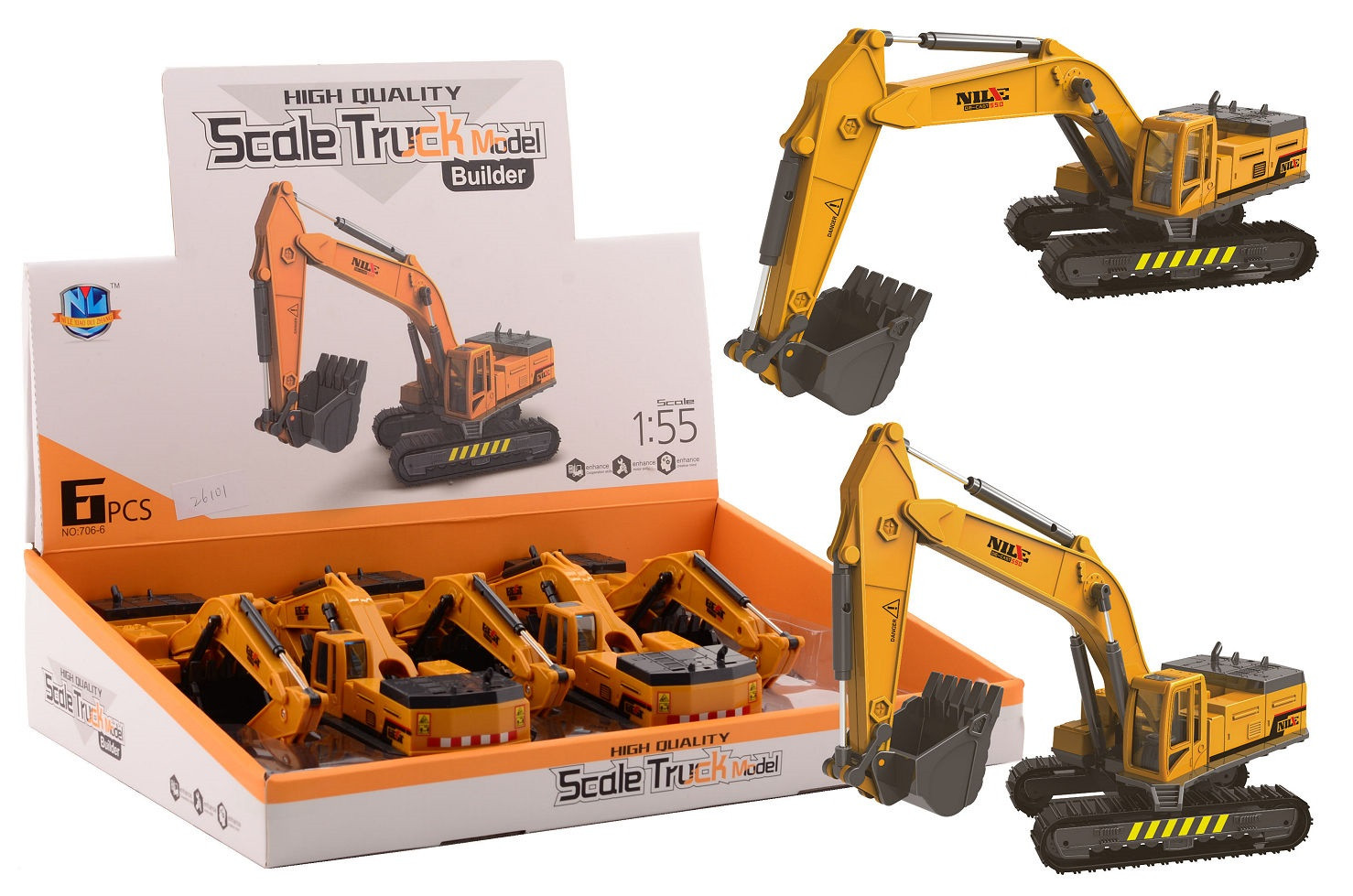 JohnToy Graafmachine 1:55 - Prijs per Stuk