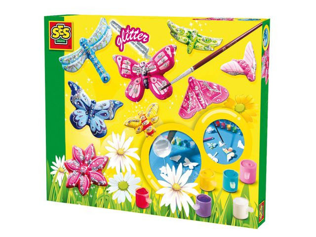 SES 01131 Gips Gieten - Vlinders