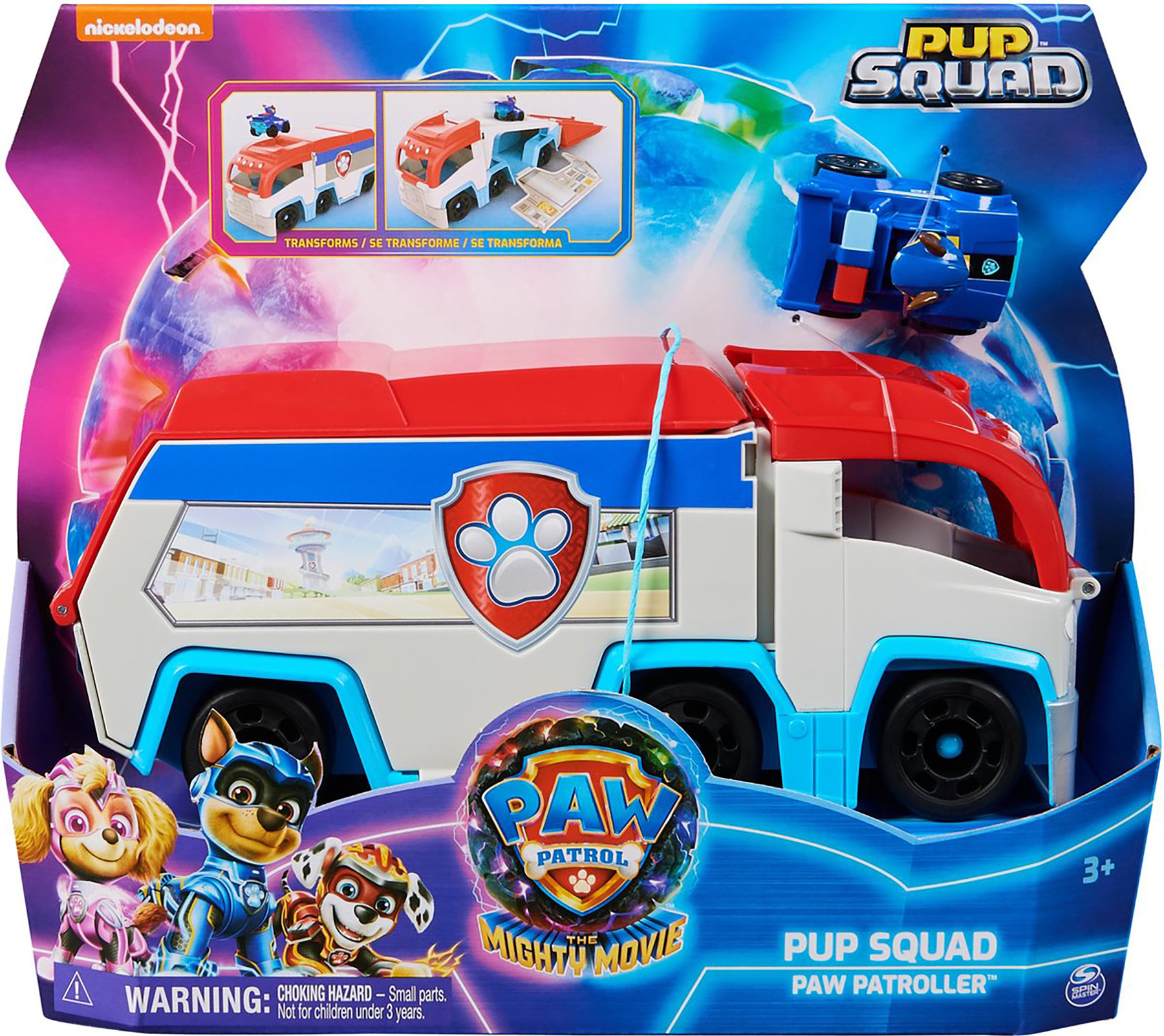 Paw Patrol Mighty Movie - Pup Squad Patroller - Speelgoedtruck