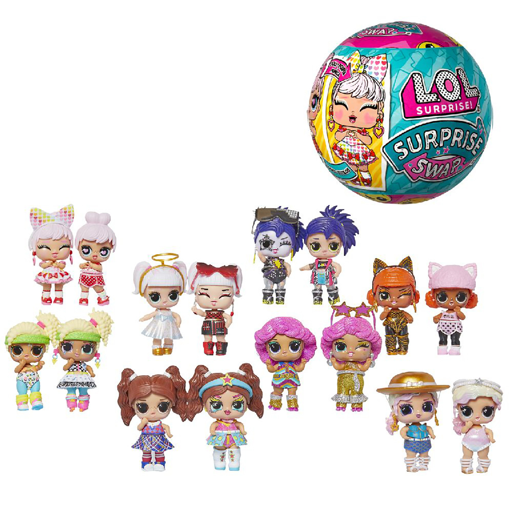 L.O.L. Surprise! Bal Swap Tots - Assortiment - Prijs per Stuk