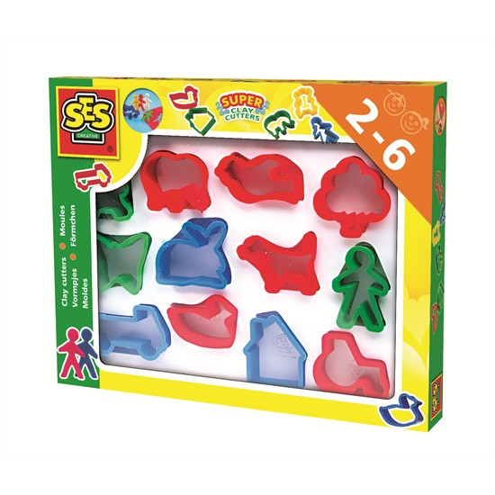 SES Kleivormpjes -12 Pack  
