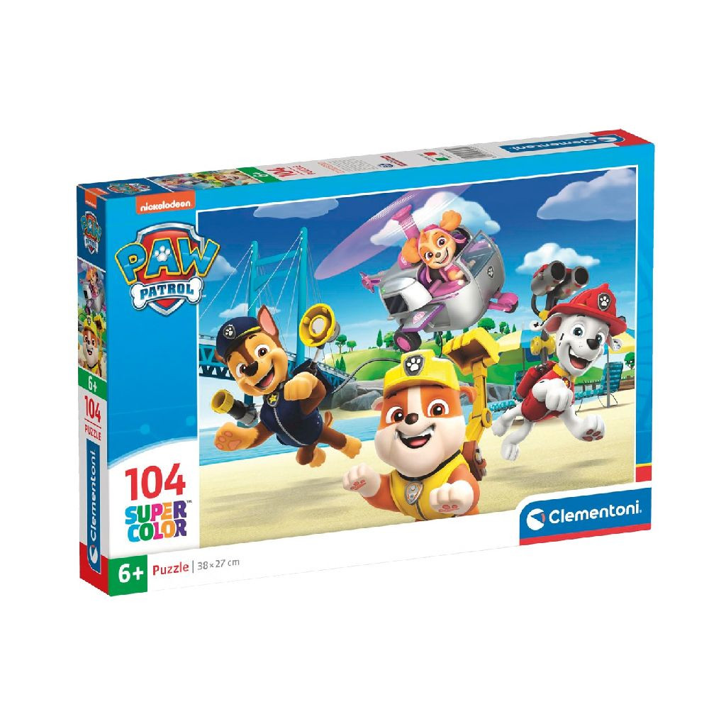 Clementoni Puzzel PAW Patrol - 104 Stukjes