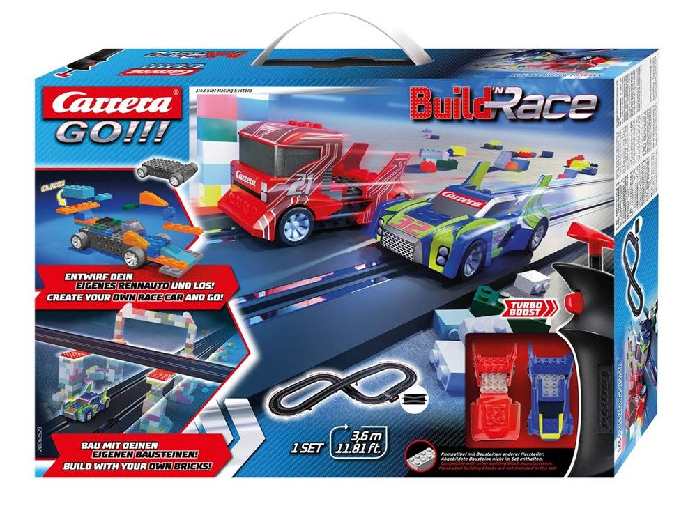 Carrera Go!!! Build'n Race - 3,6 Meter - Racebaan 