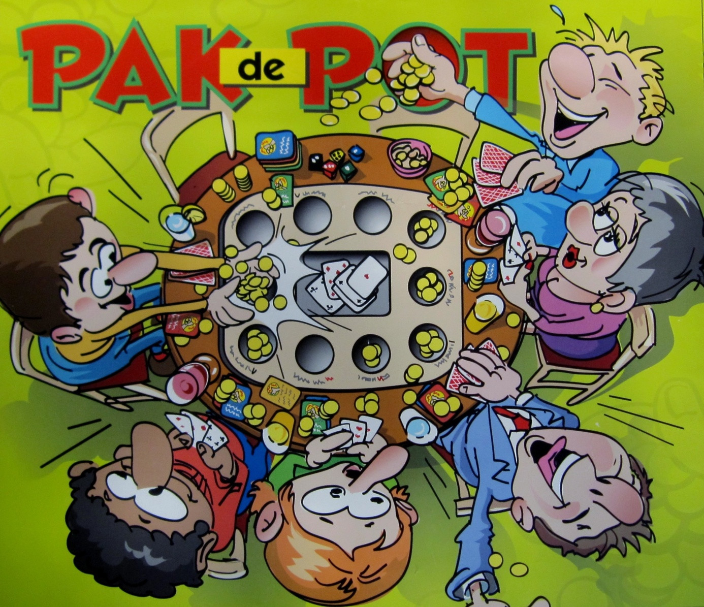 Keezbord Pak de Pot - Bordspel