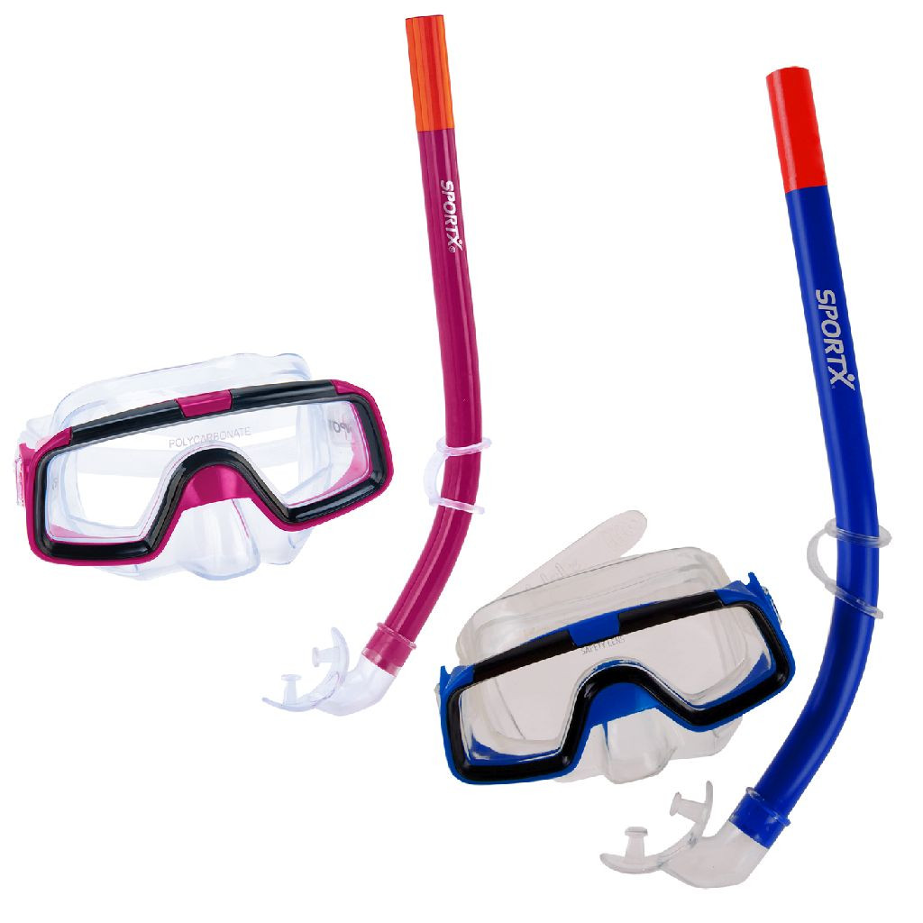 SportX Kids Snorkelset - 3 Sterren - Prijs per Stuk