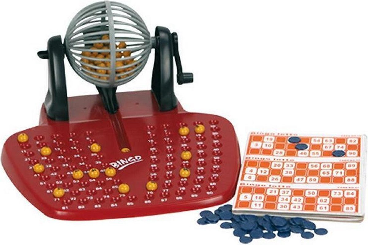 Bingomolen met Kaarten en Fiches - Kunststof - Bingo