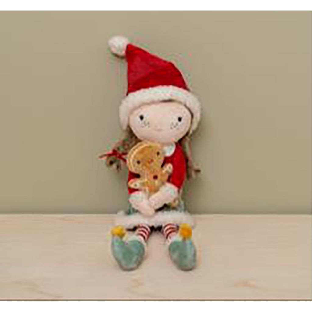 Little Dutch Pop Kerst Rosa - 35 cm - Knuffelpop