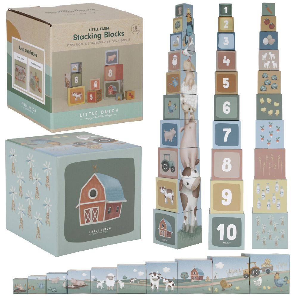 Little Dutch Little Farm Stapeltoren Fsc