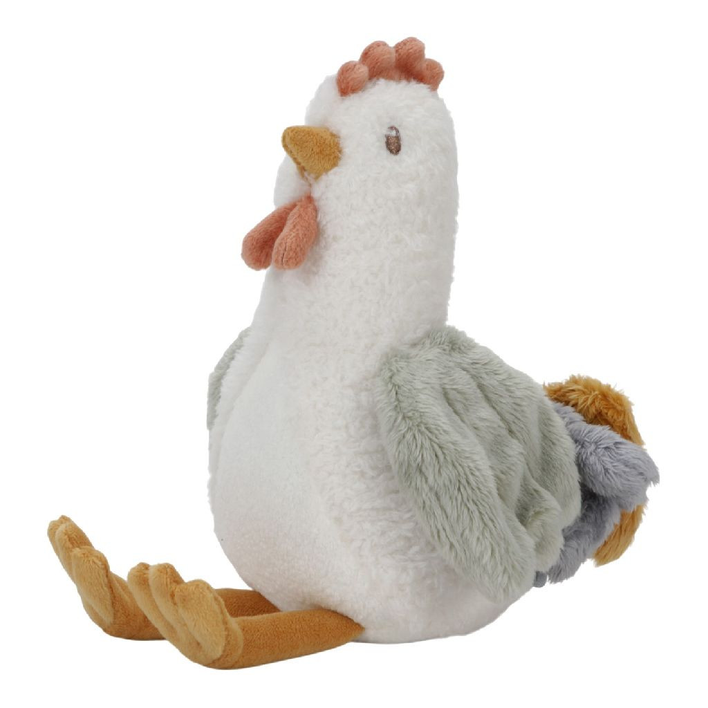 Little Dutch Little Farm Knuffel Kip - 17 cm