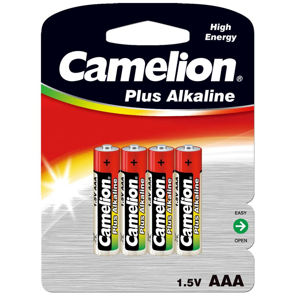 Camelion Alkaline AAA Batterijen (4stuks)