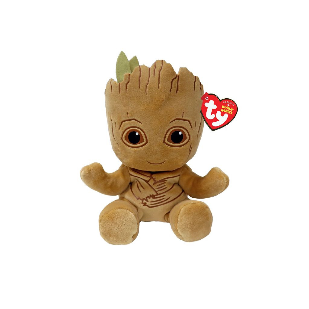Ty Beanie Babies Marvel - Groot - Soft - 15 cm