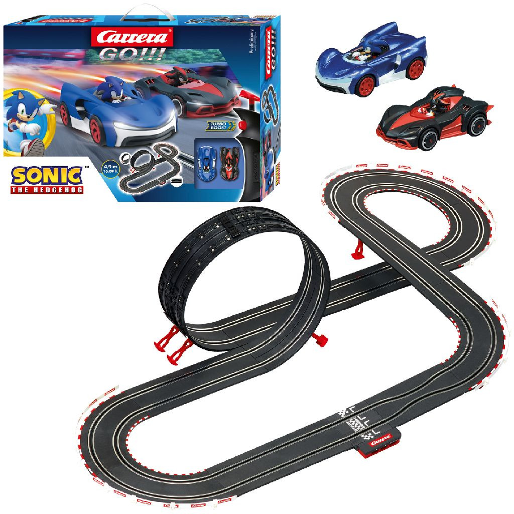 Carrera GO!!! Racebaan Sonic Hedgehog - 4.9 Meter