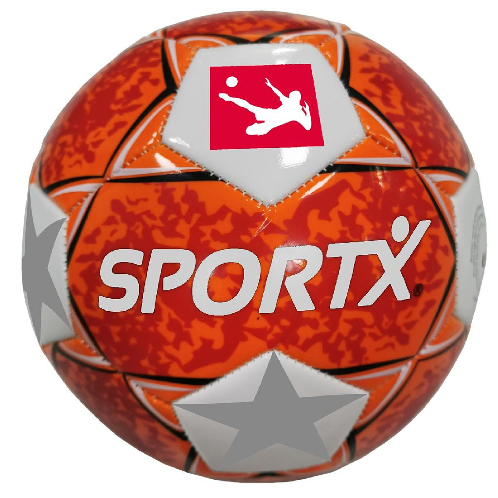 SportX Voetbal Superior Red 330 - 350 gram - 22 cm 
