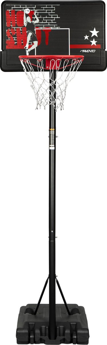 Avento Basketbalstandaard Hot Shot - Verrijdbaar en Verstelbaar 