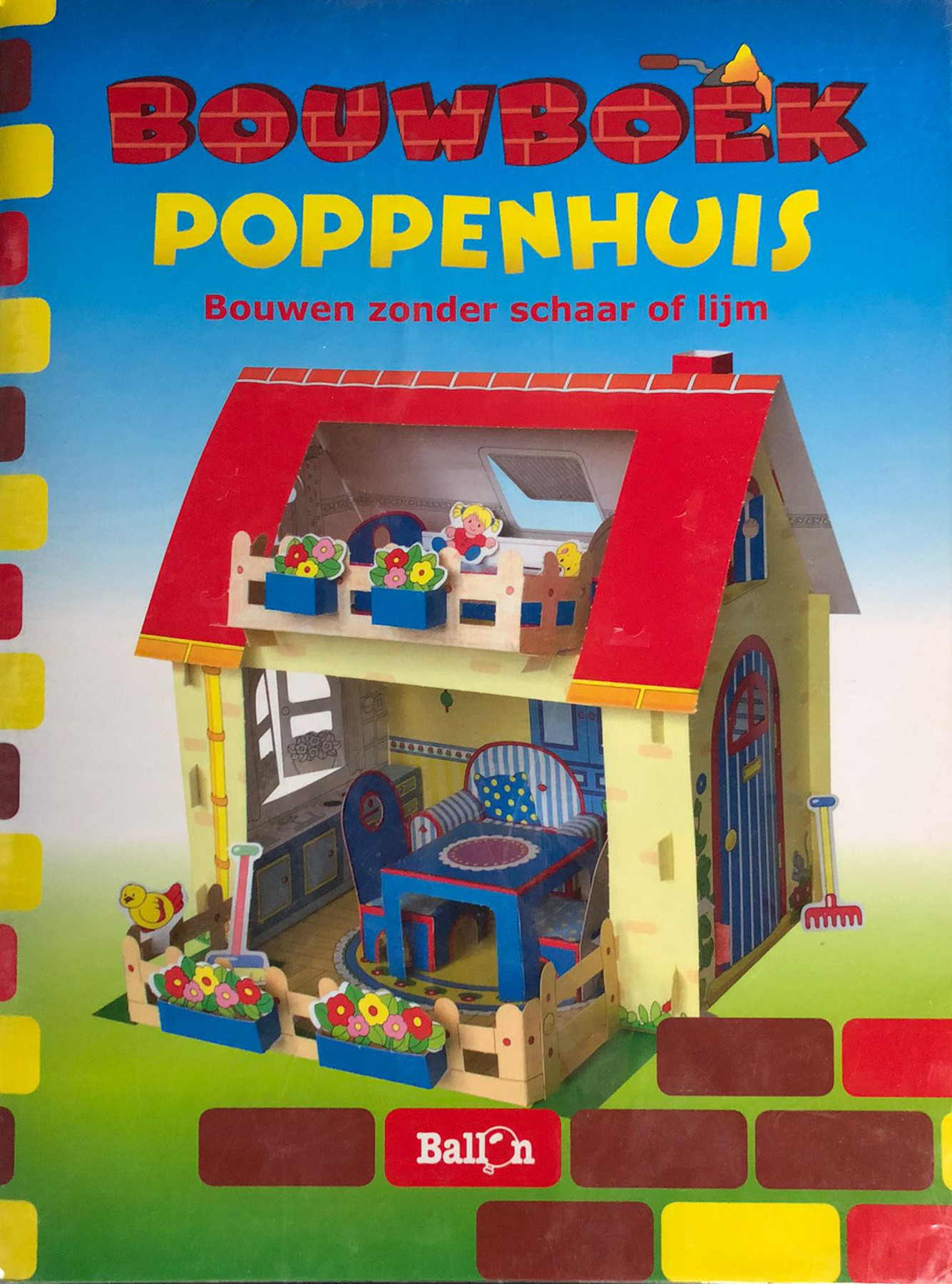 Poppenhuis - Bouwboek - Knutselpakket