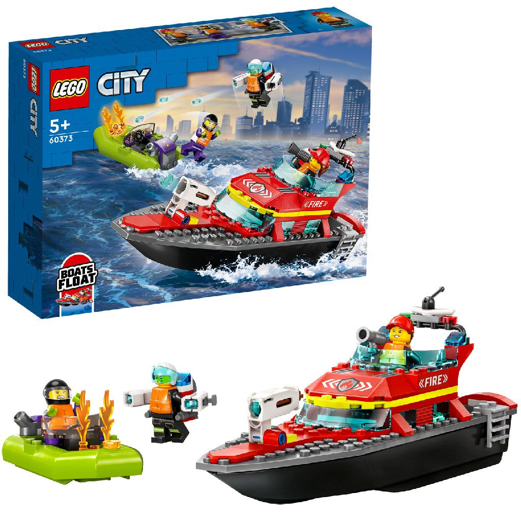LEGO 60373 City - Reddingsboot Brand
