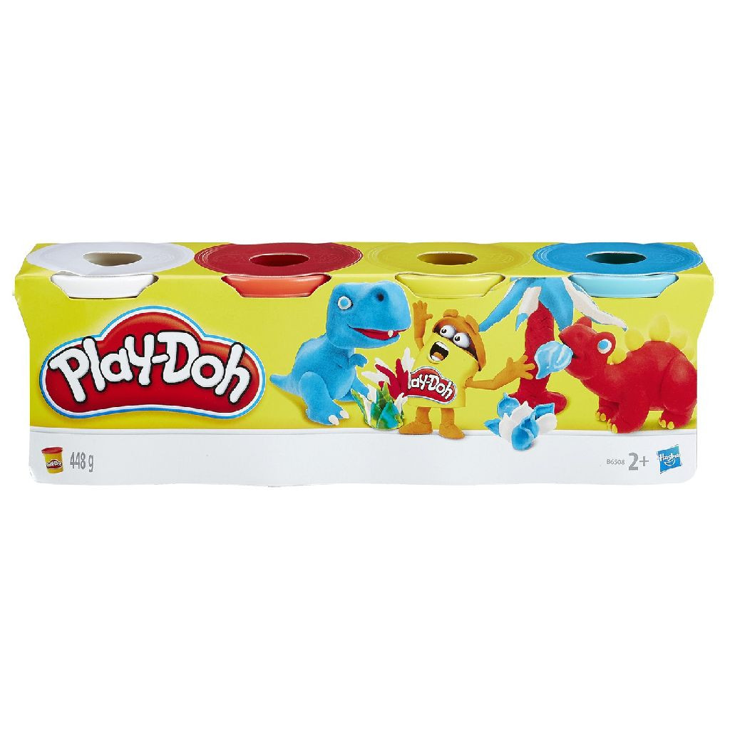 Play-Doh Classic Color - 4 Stuks - Speelklei