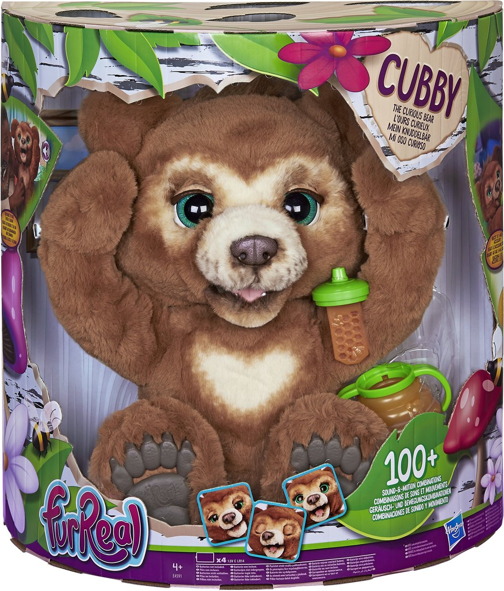 FurReal Cubby de Beer - Interactieve Knuffel