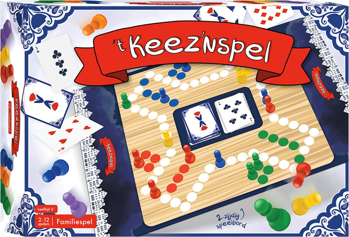 't Keez'nspel - Bordspel - Familiespel - Keezenspel