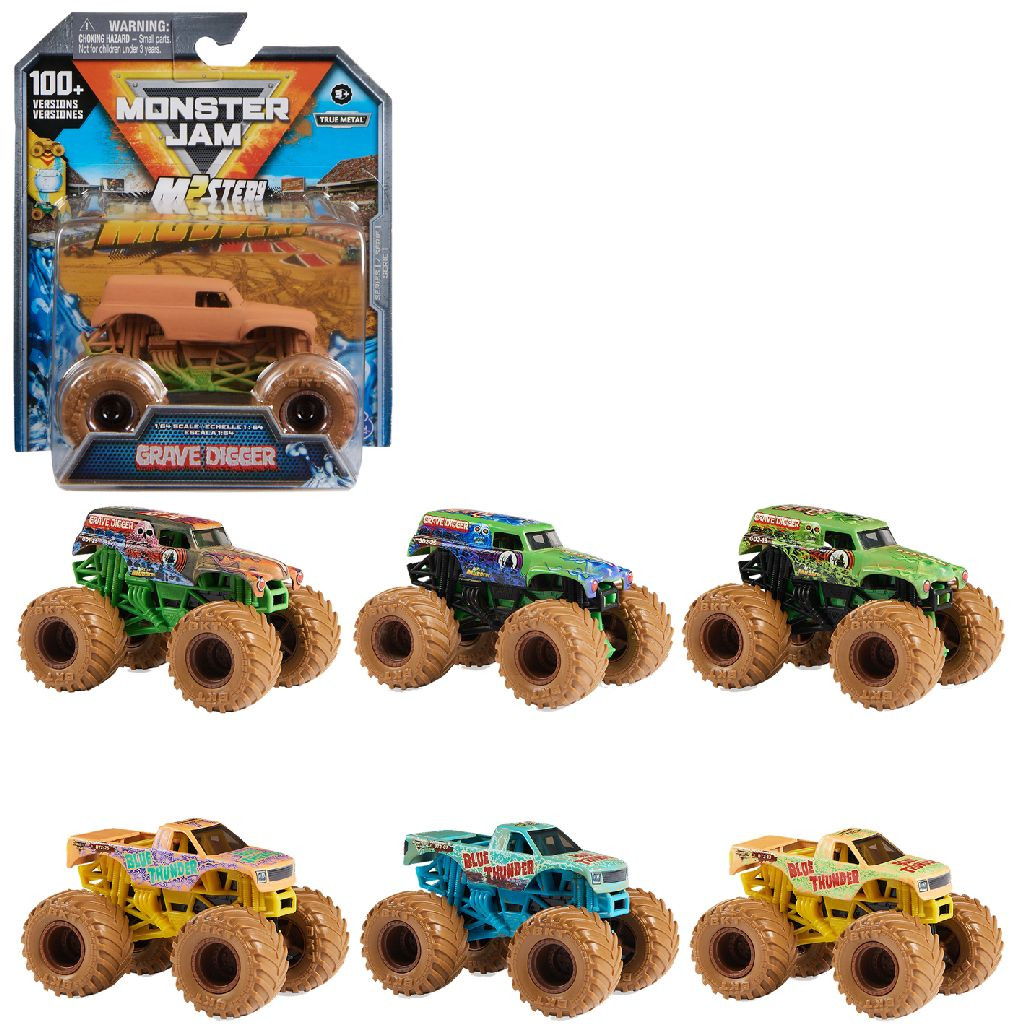 Monster Jam Mystery Mudders -  1:64 - 1-Pack - Prijs per Stuk