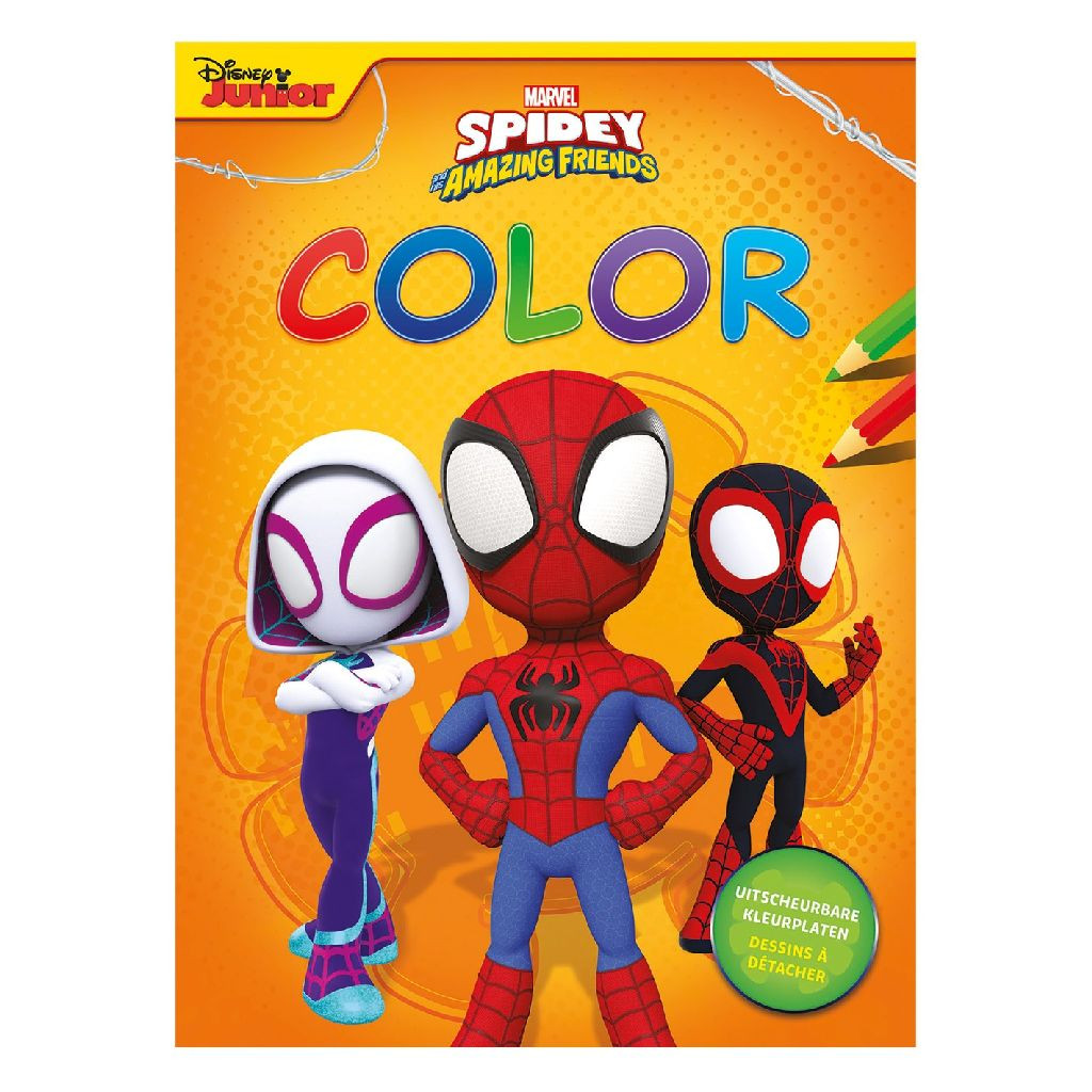 Marvel Spidey Friends Color Kleurblok