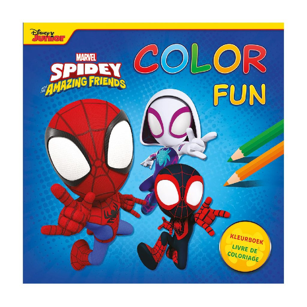 Marvel Spidey Friends Color Fun