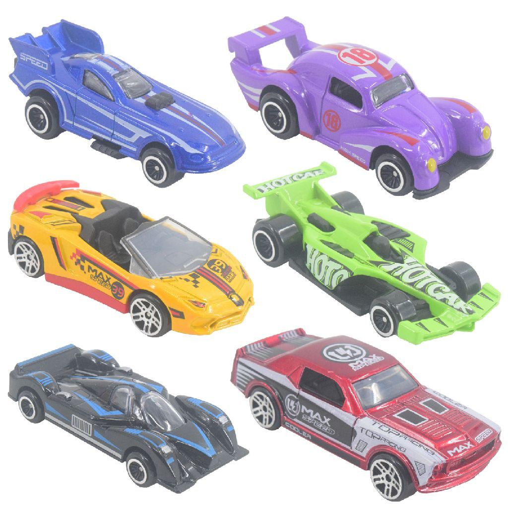 City Die Cast Auto in Stapelbaar Doosje - Prijs per Stuk